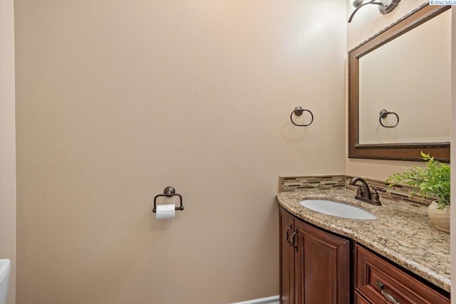 4617 W Dradie St, Pasco, WA 99301 - half bath featuring vanity and toilet