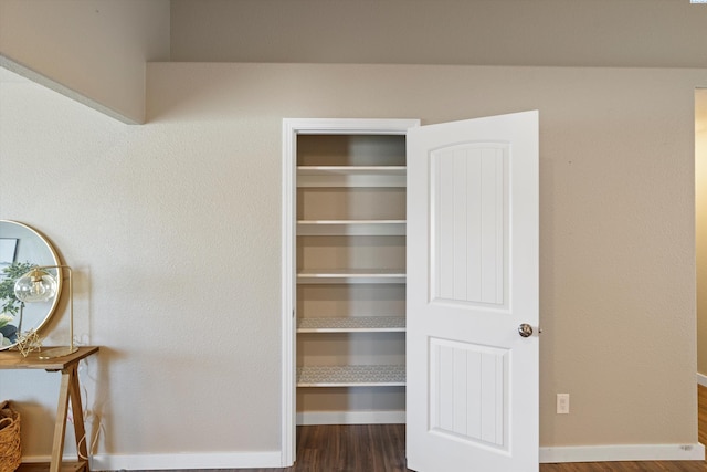 view of closet