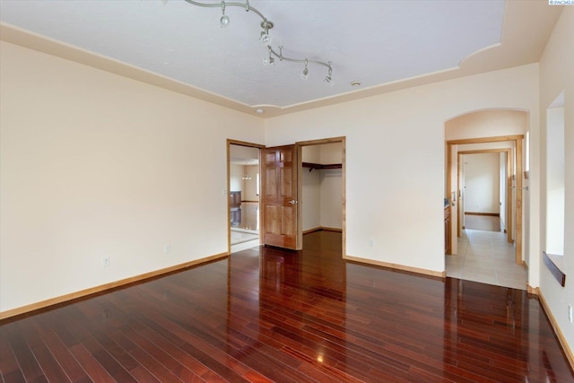 3041 Bluffs Dr, Richland, WA 99354 - spare room featuring dark hardwood / wood-style flooring
