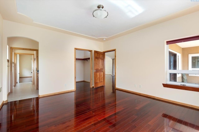 3041 Bluffs Dr, Richland, WA 99354 - spare room featuring hardwood / wood-style flooring
