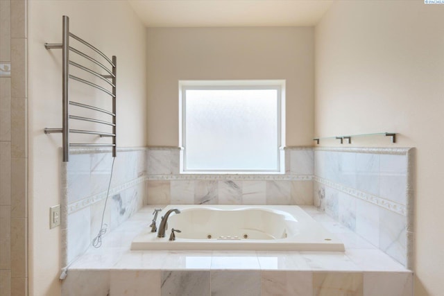 3041 Bluffs Dr, Richland, WA 99354 - bathroom with tiled tub