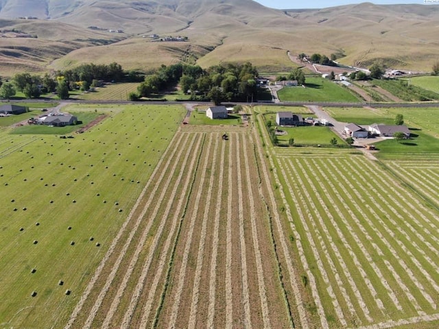 160604 Richards Rd, Prosser, WA 99350 - birds eye view of property with a mountain view and a rural view