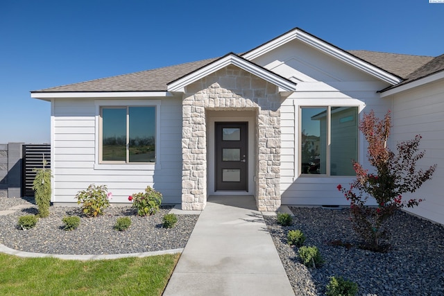 view of property entrance