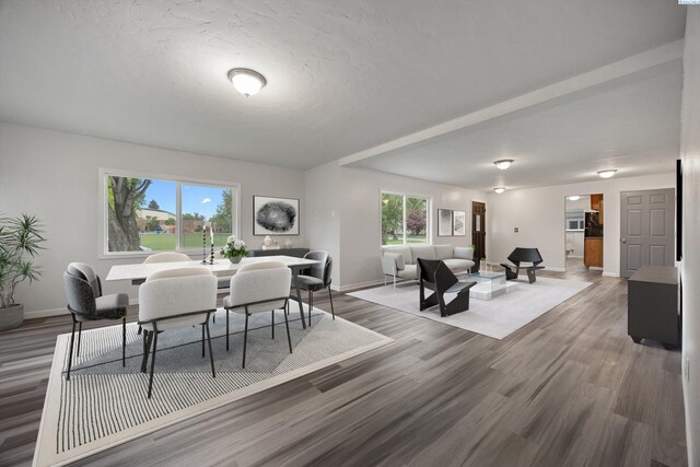 312 Mccabe St, Walla Walla, WA 99362 - dining space with baseboards and wood finished floors