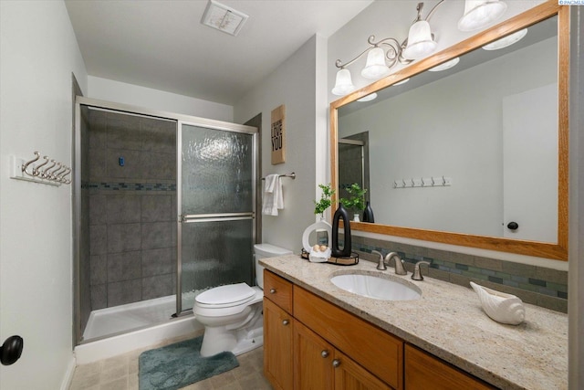 2330 Hummingbird Ln, West Richland, WA 99353 - bathroom with vanity and a stall shower