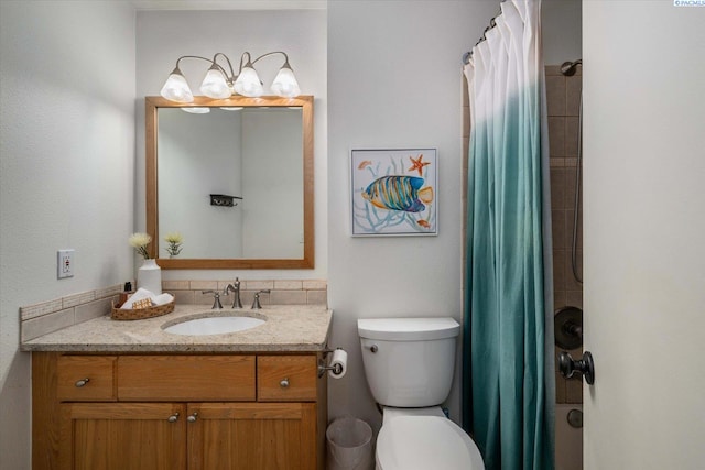 2330 Hummingbird Ln, West Richland, WA 99353 - full bath featuring vanity and shower / bath combo with shower curtain