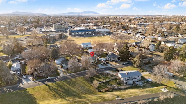 1515 Hains Ave, Richland, WA 99354 - drone / aerial view featuring a residential view and a mountain view