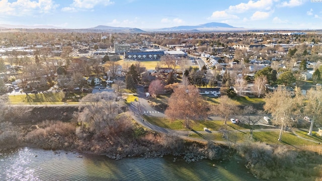 1515 Hains Ave, Richland, WA 99354 - drone / aerial view with a mountain view