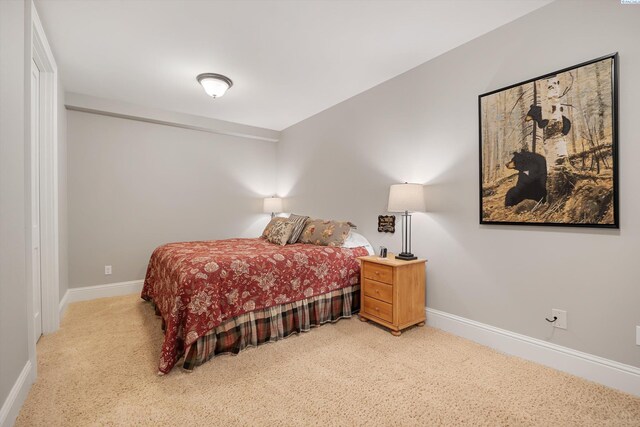 1016 SE Crestlane Dr, College Place, WA 99324 - bedroom with baseboards and light carpet
