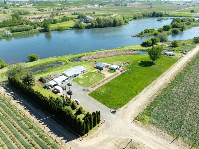 3680 E Euclid Rd, Mabton, WA 98935 - aerial view of sparsely populated area featuring a nearby body of water