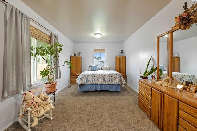 bedroom featuring carpet floors