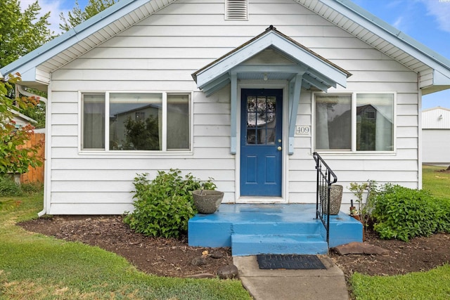 view of bungalow