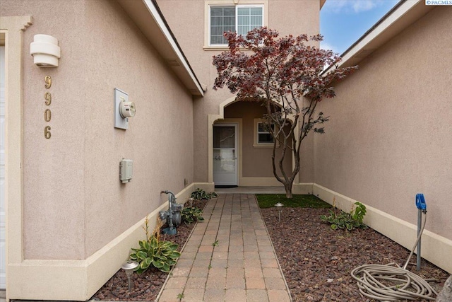 view of property entrance