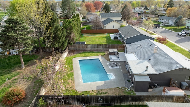 2128 Shasta Ave, Richland, WA 99354 - birds eye view of property featuring a residential view