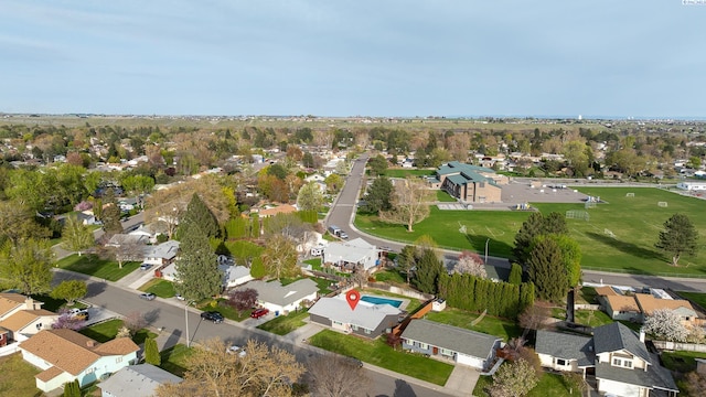 2128 Shasta Ave, Richland, WA 99354 - bird's eye view with a residential view