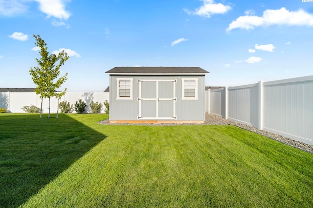 6223 Berea Ln, Pasco, WA 99301 - view of shed with a fenced backyard