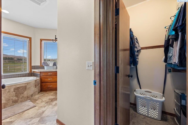 19408 Quail Run Pr SW, Prosser, WA 99350 - full bath with a bath and vanity