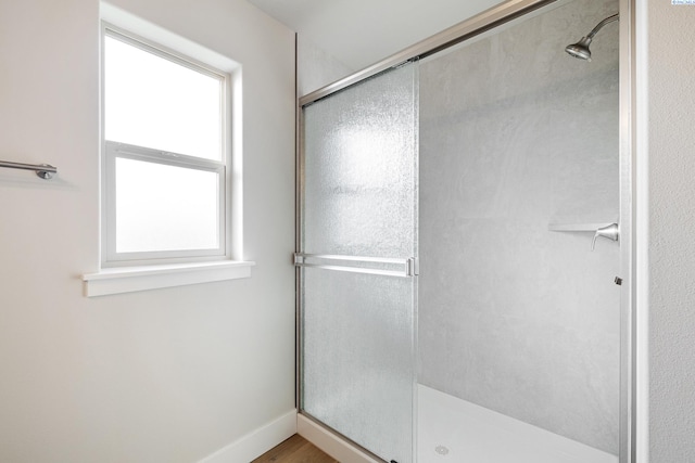 6531 W 30th Pl, Kennewick, WA 99338 - bathroom with a shower stall and plenty of natural light