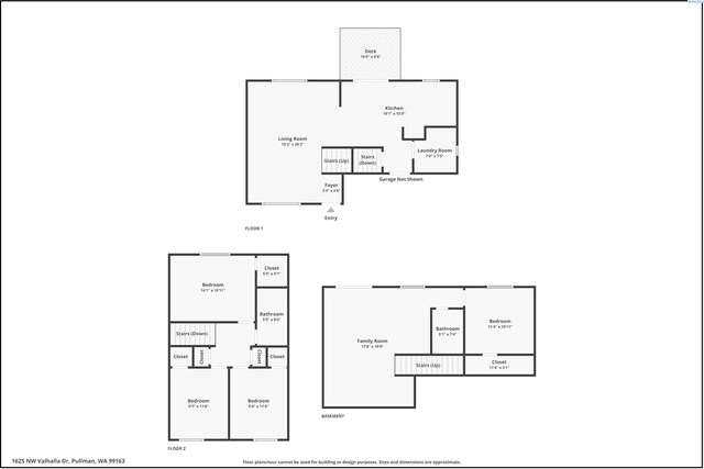 1625 NW Valhalla Dr, Pullman, WA 99163 - fenced backyard with a playground