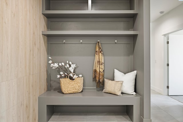 view of mudroom