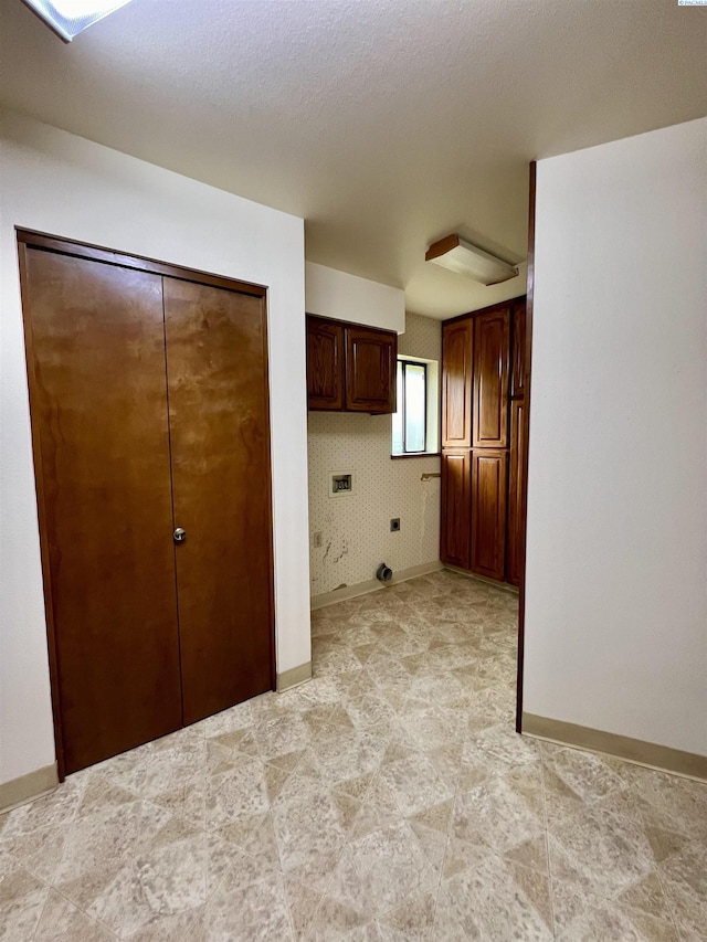 kitchen with dark brown cabinets