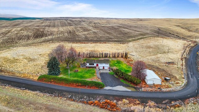 697 Conrad Rd, Touchet, WA 99360 - overview of rural landscape