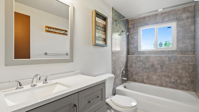 1707 S Fruitland St, Kennewick, WA 99337 - full bathroom featuring vanity and shower / tub combination