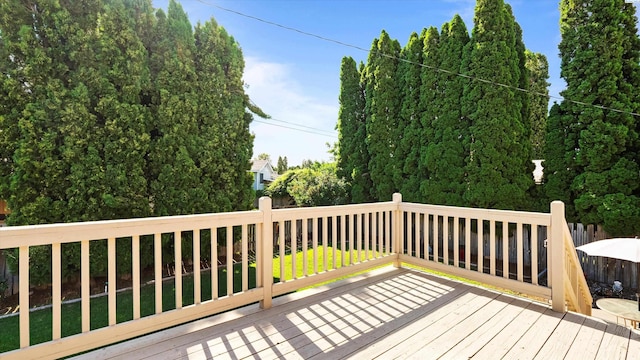 1707 S Fruitland St, Kennewick, WA 99337 - view of wooden deck