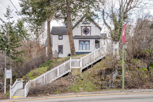 view of victorian-style house