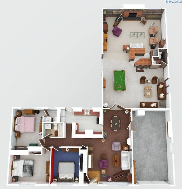 5820 W Park Pl, Pasco, WA 99301 - view of property floor plan