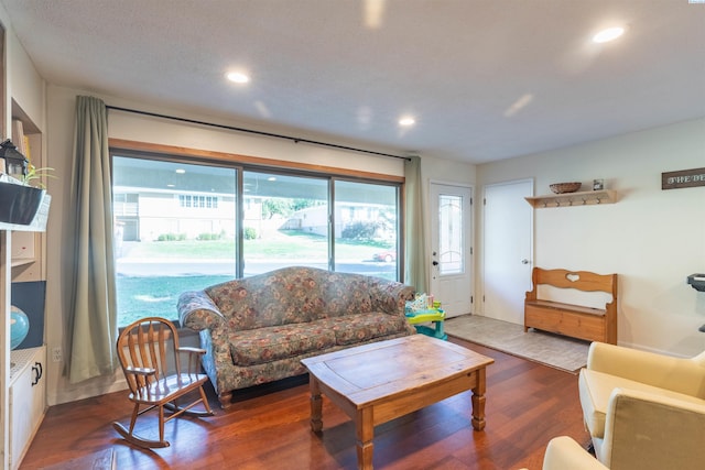 625 SW Dawnview Ct, Pullman, WA 99163 - living area with recessed lighting and wood finished floors