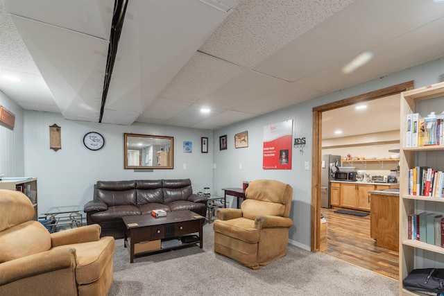 625 SW Dawnview Ct, Pullman, WA 99163 - living room featuring recessed lighting and light carpet