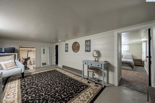 805 Babs Ave, Benton City, WA 99320 - living area with a baseboard radiator