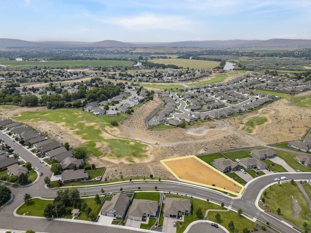 2989 Wild Canyon Way, Richland, WA 99354 - drone / aerial view with a mountain view