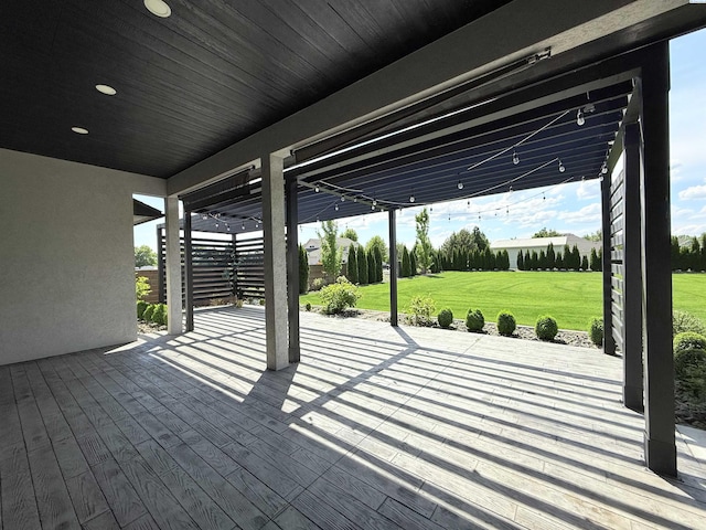 3408 Royce Ln, Pasco, WA 99301 - view of patio / terrace featuring a deck