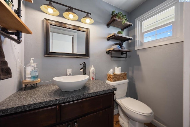 3700 Sheller Rd, Sunnyside, WA 98944 - half bathroom with vanity and toilet