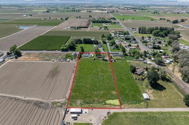 3700 Sheller Rd, Sunnyside, WA 98944 - view of rural area featuring property boundaries highlighted and large plots for crops