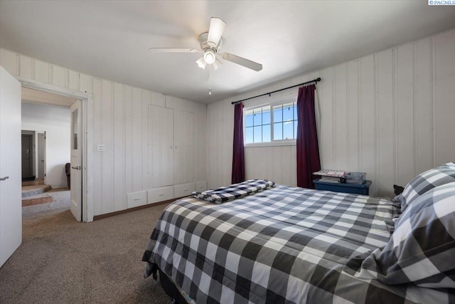 3700 Sheller Rd, Sunnyside, WA 98944 - carpeted bedroom with ceiling fan