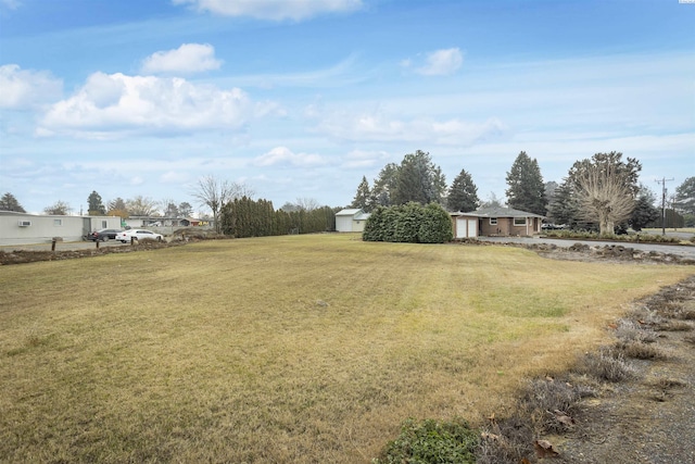 view of yard