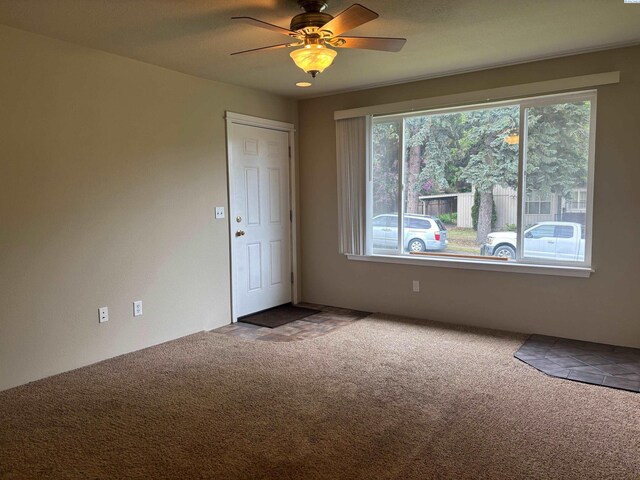 1320 NE Harvey Rd, Pullman, WA 99163 - carpeted spare room featuring ceiling fan