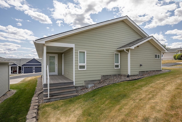 1506 SW Capri Ct, Pullman, WA 99163 - rear view of property featuring a lawn