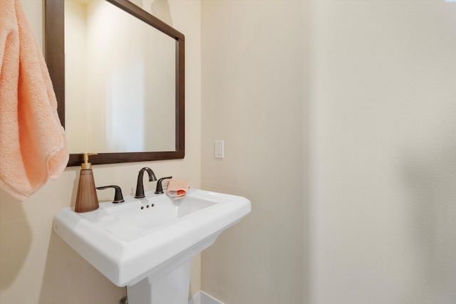 bathroom with sink