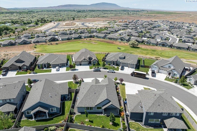 3149 Wild Canyon Way, Richland, WA 99354 - aerial view of residential area with mountains