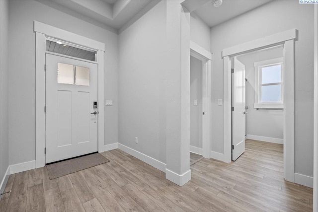 3149 Wild Canyon Way, Richland, WA 99354 - foyer featuring light wood-type flooring and baseboards