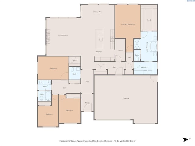 2237 Legacy Ln, Richland, WA 99352 - view of floor plan / room layout