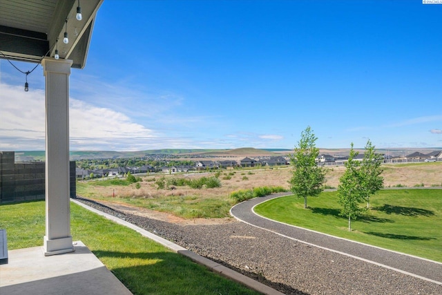 2237 Legacy Ln, Richland, WA 99352 - view of yard with a mountain view