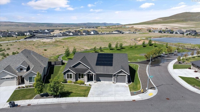 2237 Legacy Ln, Richland, WA 99352 - aerial perspective of suburban area featuring a mountain backdrop
