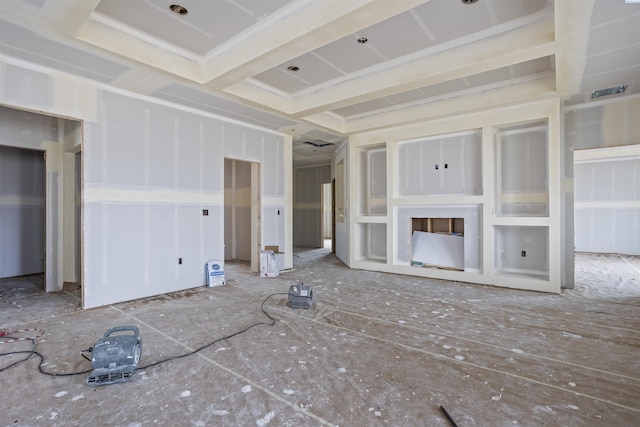 view of unfurnished living room