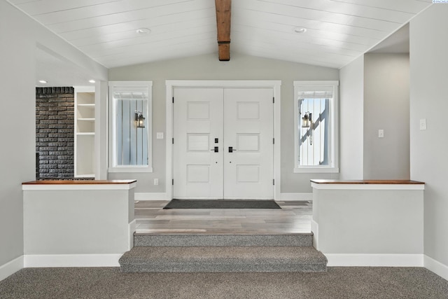 10401 N Mcdonald Rd, Prosser, WA 99350 - foyer with carpet flooring, recessed lighting, and wood finished floors