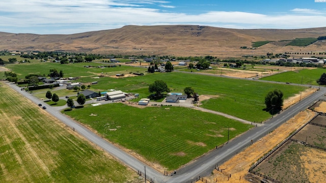 10401 N Mcdonald Rd, Prosser, WA 99350 - aerial overview of property's location with rural landscape